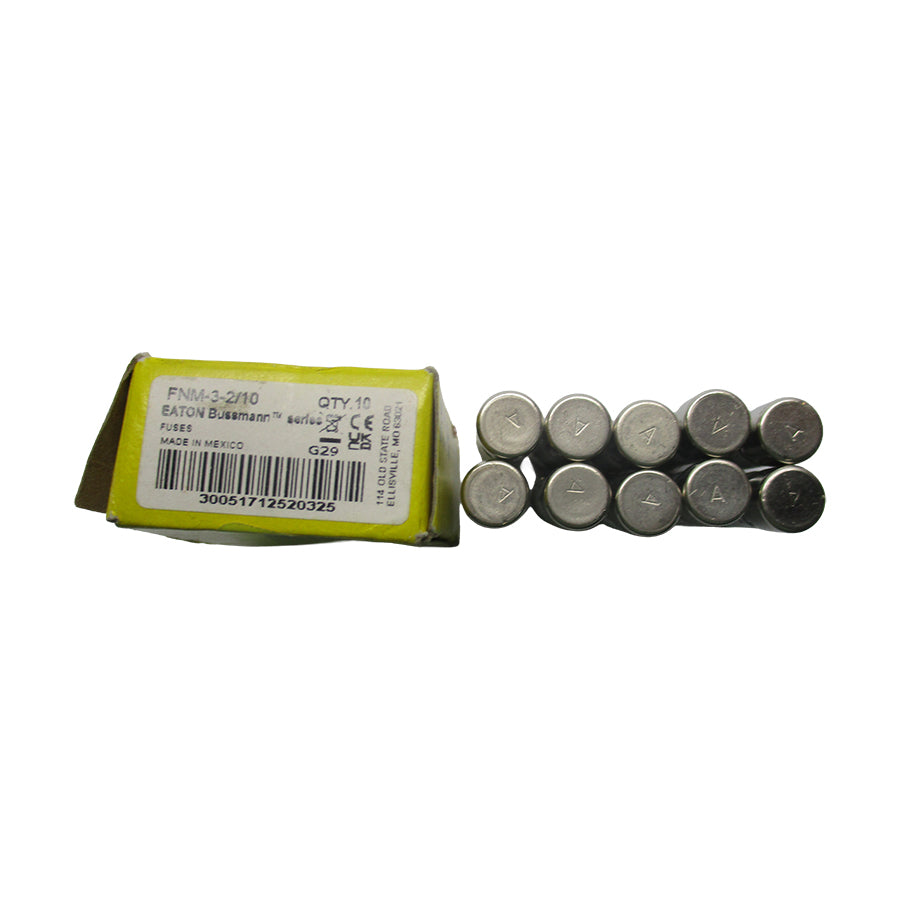 EATON FNM-3-2-2/10 250VAC (PKG OF 10) NSMP