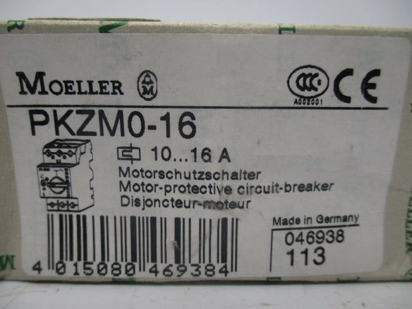 KLOCKNER MOELLER PKZM0-16 SER. 03 690V 10-16A  NSMP