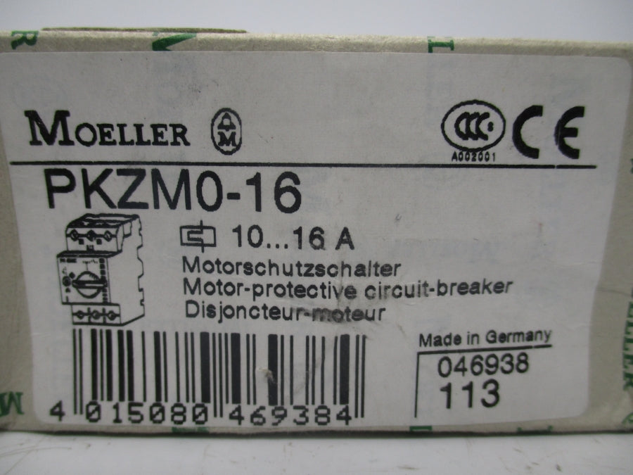 KLOCKNER MOELLER PKZM0-16 SER. 03 690V 10-16A  NSMP