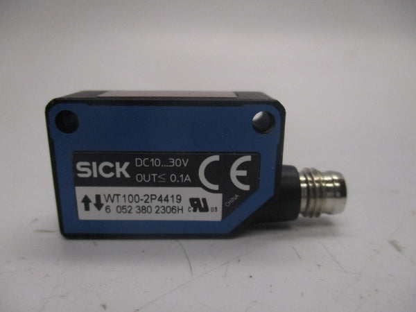 SICK WT100-2P4419 6052380 10-30VDC 0.1A NSMP