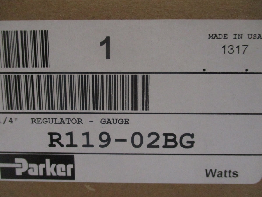 PARKER R119-02BG 300PSI NSMP
