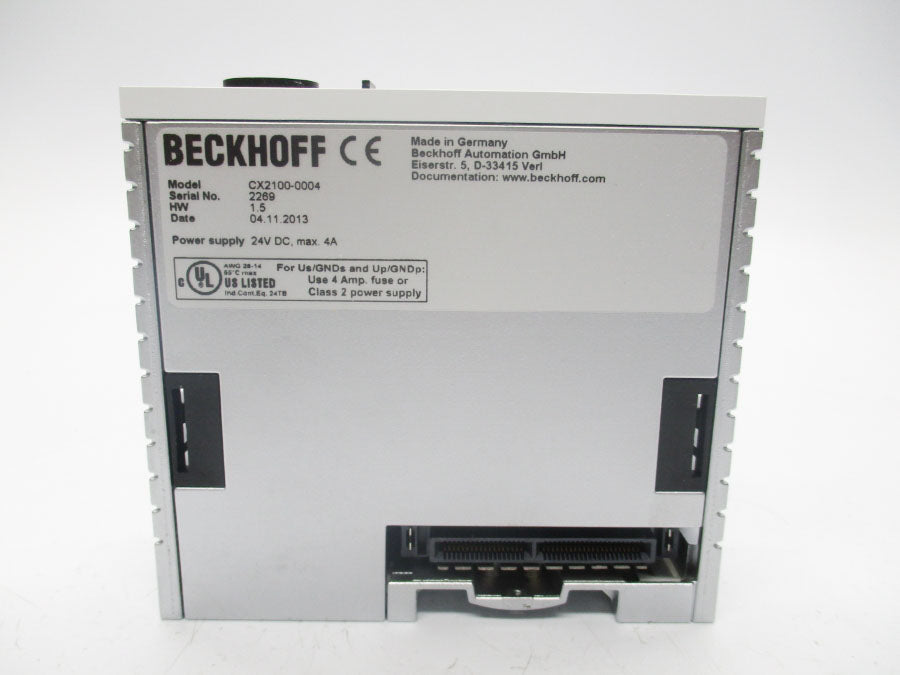 BECKHOFF CX2100-0004 24VDC 4A NSMP