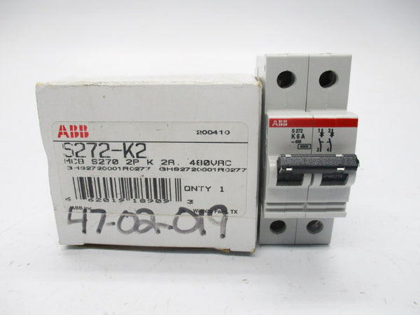 ABB S272-K2 480VAC 2A NSMP
