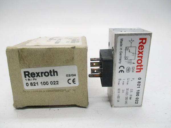 REXROTH 0821100022 250VAC 3A NSMP