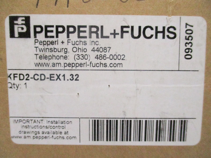 PEPPERL+FUCHS KFD2-CD-EX1.32 20-35VDC NSMP