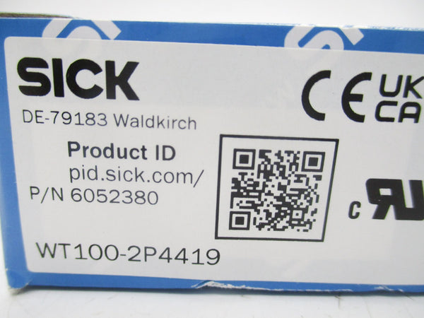 SICK WT100-2P4419 6052380 10-30VDC 0.1A NSMP