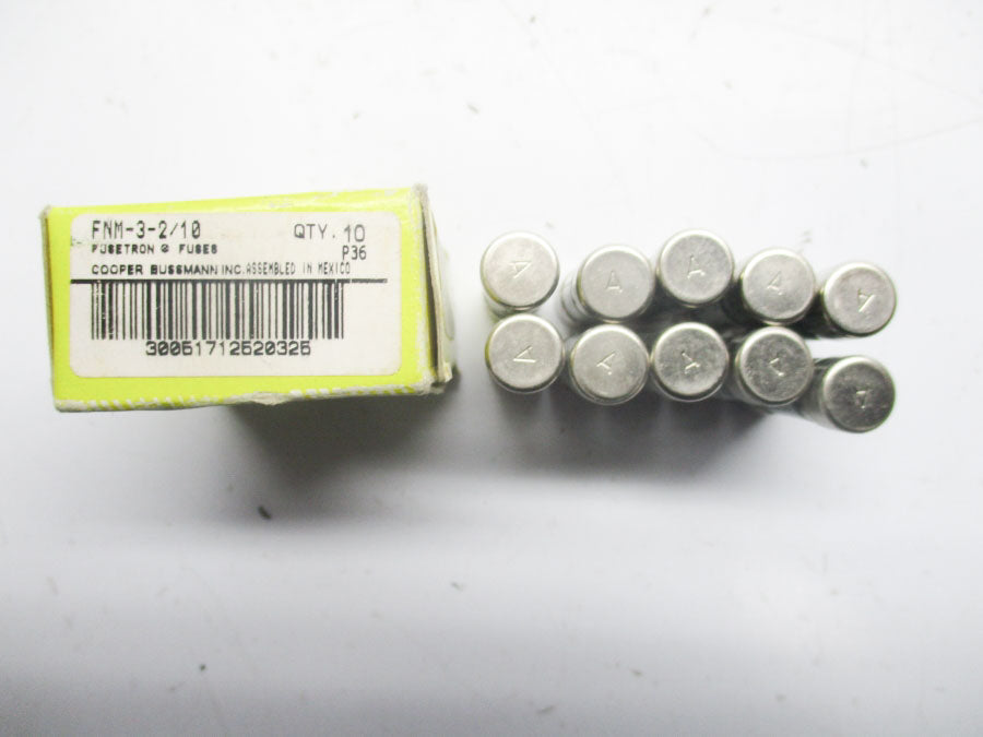 FUSETRON FNM-3-2/10 250VAC (PKG OF 10) NSMP
