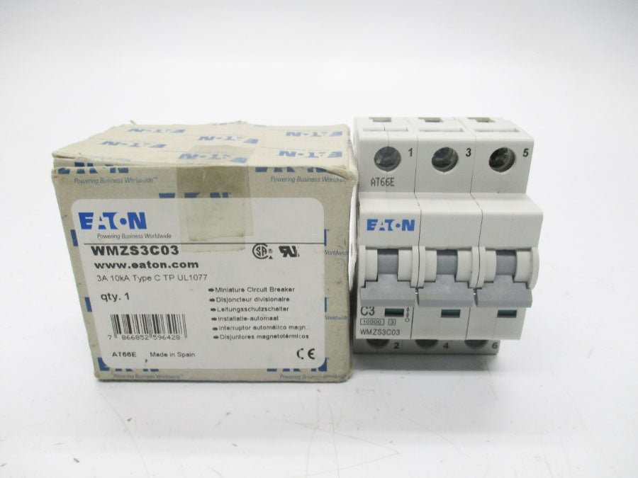 EATON WMZS3C03 277/480VAC 3A NSMP