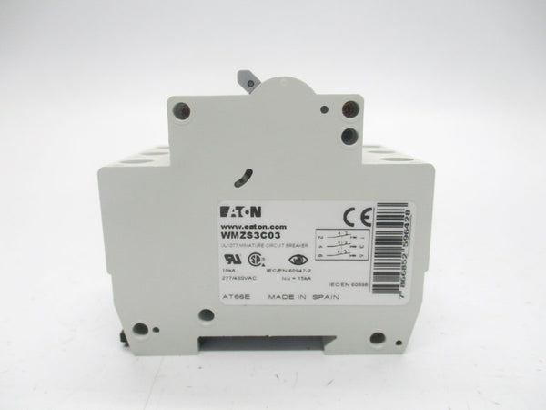 EATON WMZS3C03 277/480VAC 3A NSMP