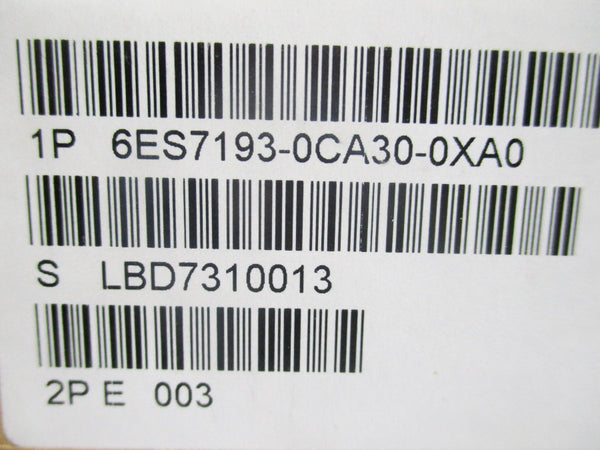 SIEMENS 6ES7193-0CA30-0XA0 NSMP