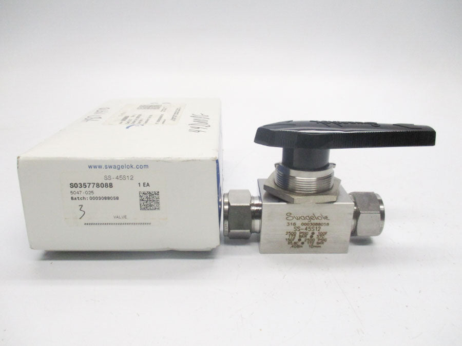 SWAGELOK SS-45S12 2500PSI NSMP