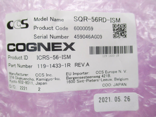 CONGEX SQR-56RD-ISM 119-1433-1R 24V REV. A NSMP
