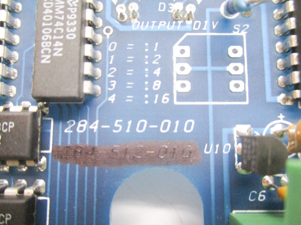 CIRCUIT BOARD 284-510-010 REV. K UNMP
