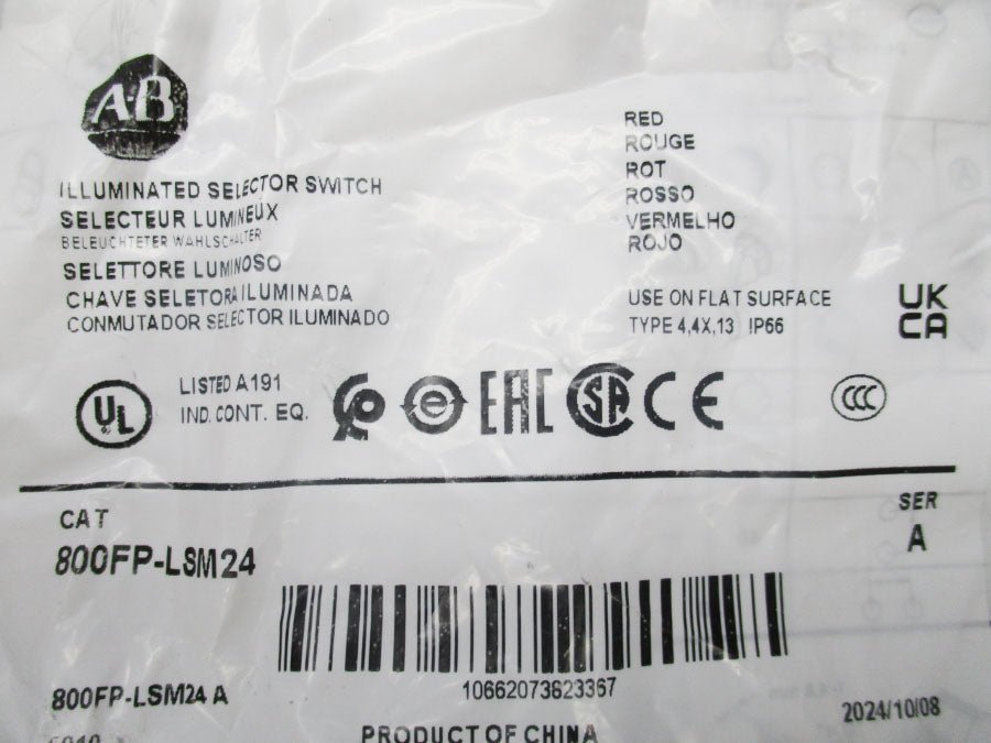 INDUSTRIAL SPARE PART 800FP-LSM24 SER. A NSMP