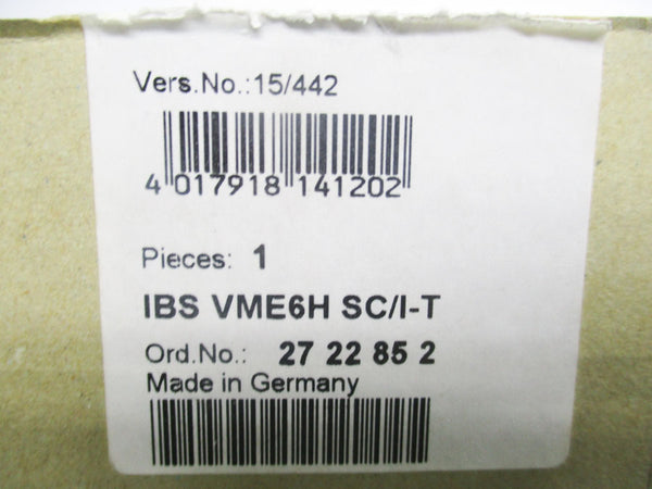 PHOENIX CONTACT IBSVME6HSC/I-T 2722852 NSMP