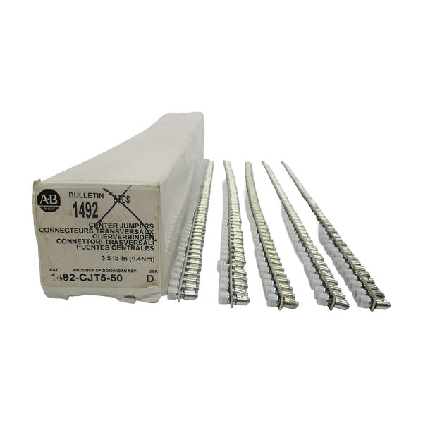ALLEN BRADLEY 1492-CJT5-50 SER. D (PKG OF 5) NSMP