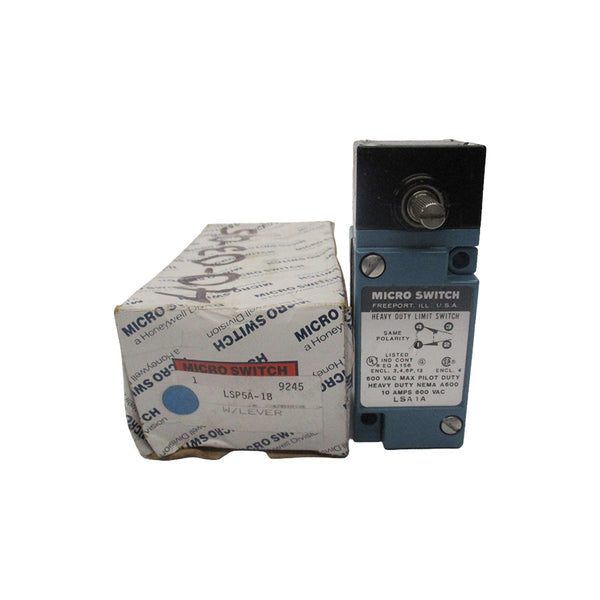 MICRO SWITCH LSP5A-1B 600VAC 10A NSMP