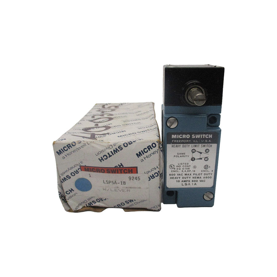 MICRO SWITCH LSP5A-1B 600VAC 10A NSMP