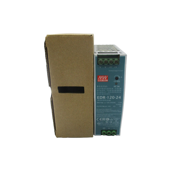 MEAN WELL EDR-120-24 100-240VAC 2.6A MSMP