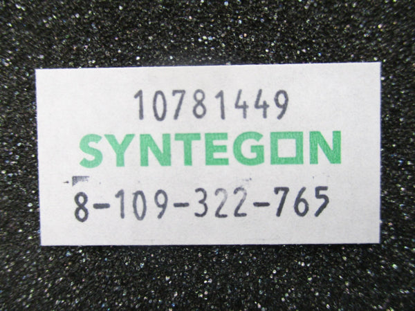 SYNTEGON 8-109-322-765 (PKG OF 10) NSNP