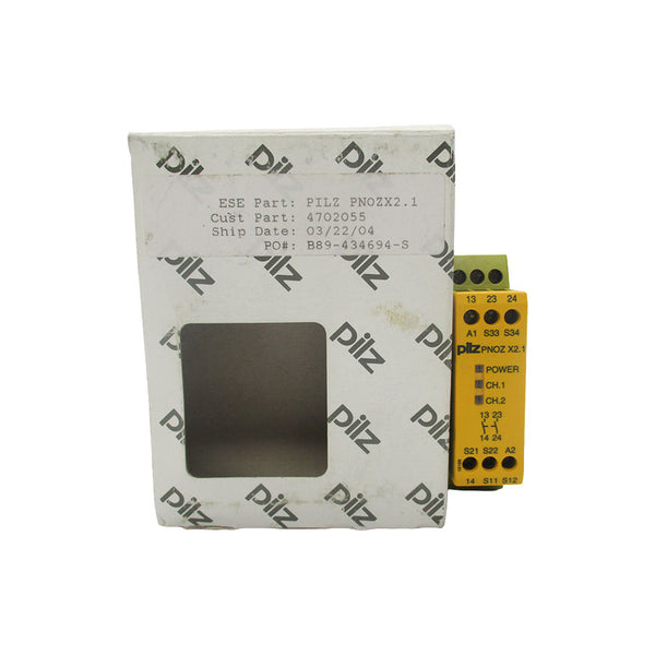 PILZ PNOZX2.124VAC/DC2N/O 774306 24VAC/DC NSMP