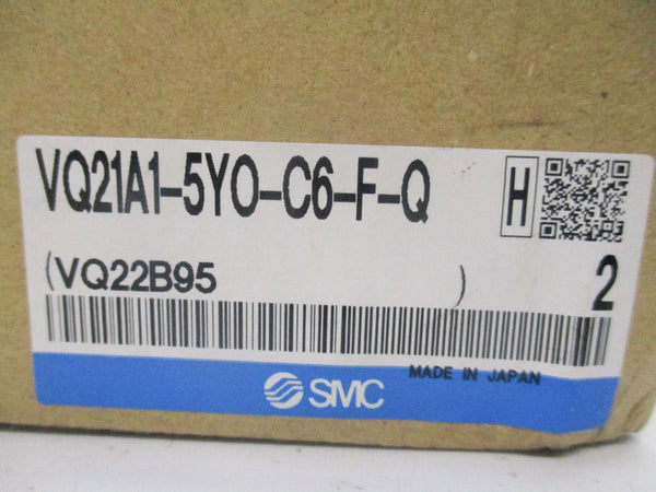 SMC VQ21A1-5YO-C6-F-Q (PKG OF 2) NSMP