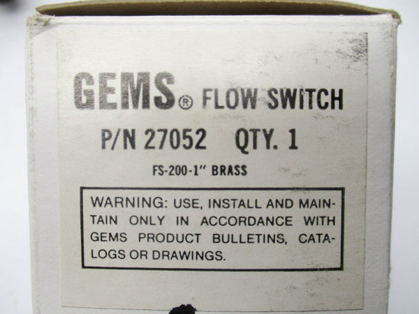 GEMS 27052 240VAC NSMP