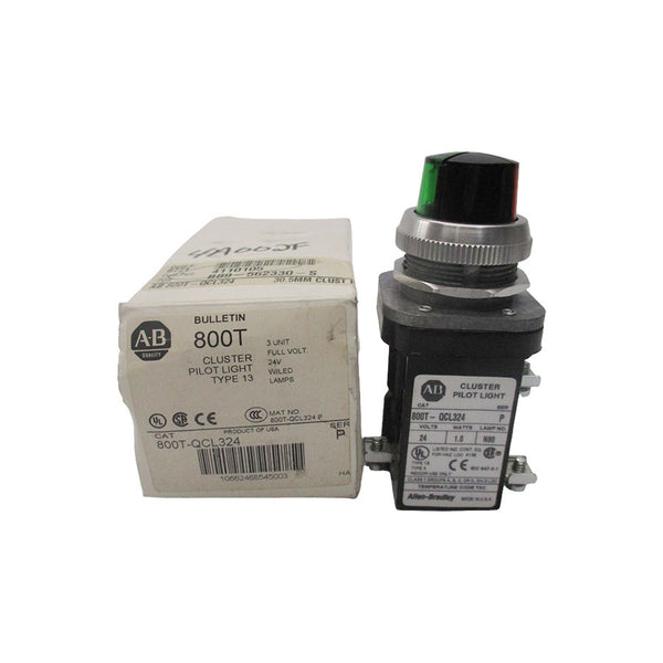 ALLEN BRALDEY 800T-QCL324 SER. P 24V (WH) NSMP