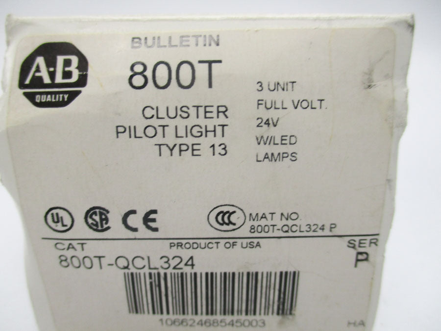 INDUSTRIAL SPARE PART 800T-QCL324 SER. P 24V (WH) NSMP