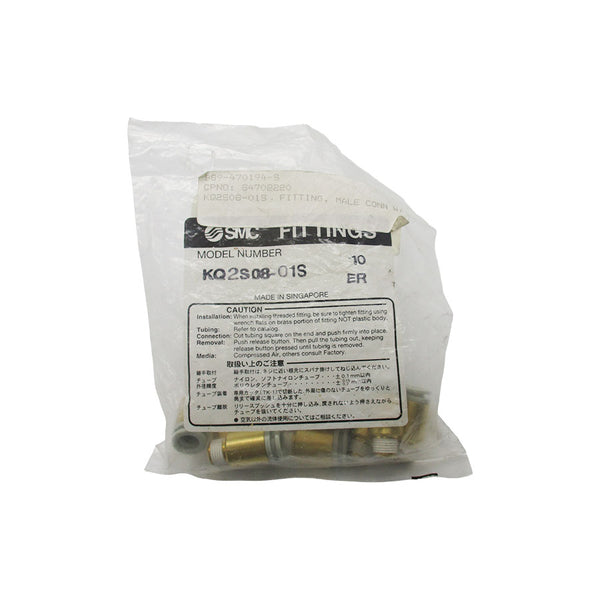 SMC KQ2S08-01S (PKG OF 10) NSMP