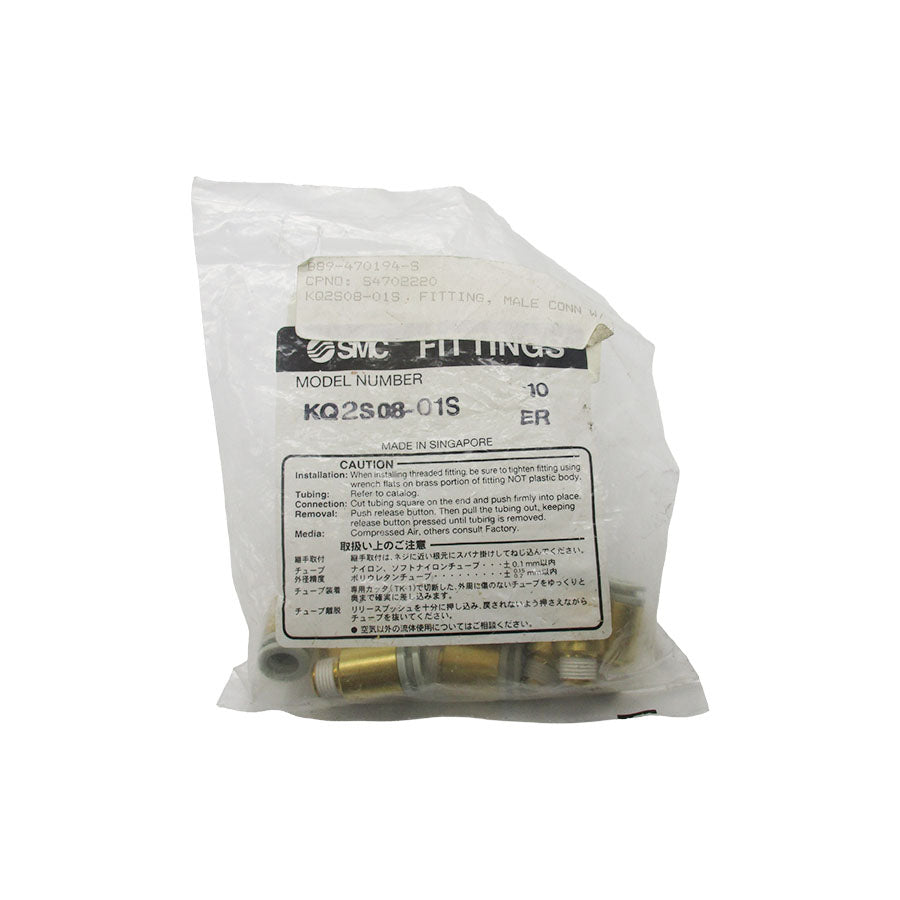SMC KQ2S08-01S (PKG OF 10) NSMP