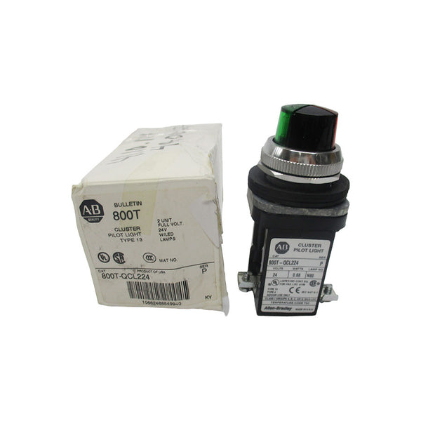 ALLEN BRADLEY 800T-QCL224 SER. P 24V (WH) NSMP