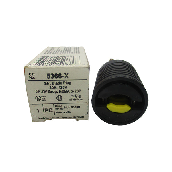 PASS&SEYMOUR 5366-X 125V 20A NSMP