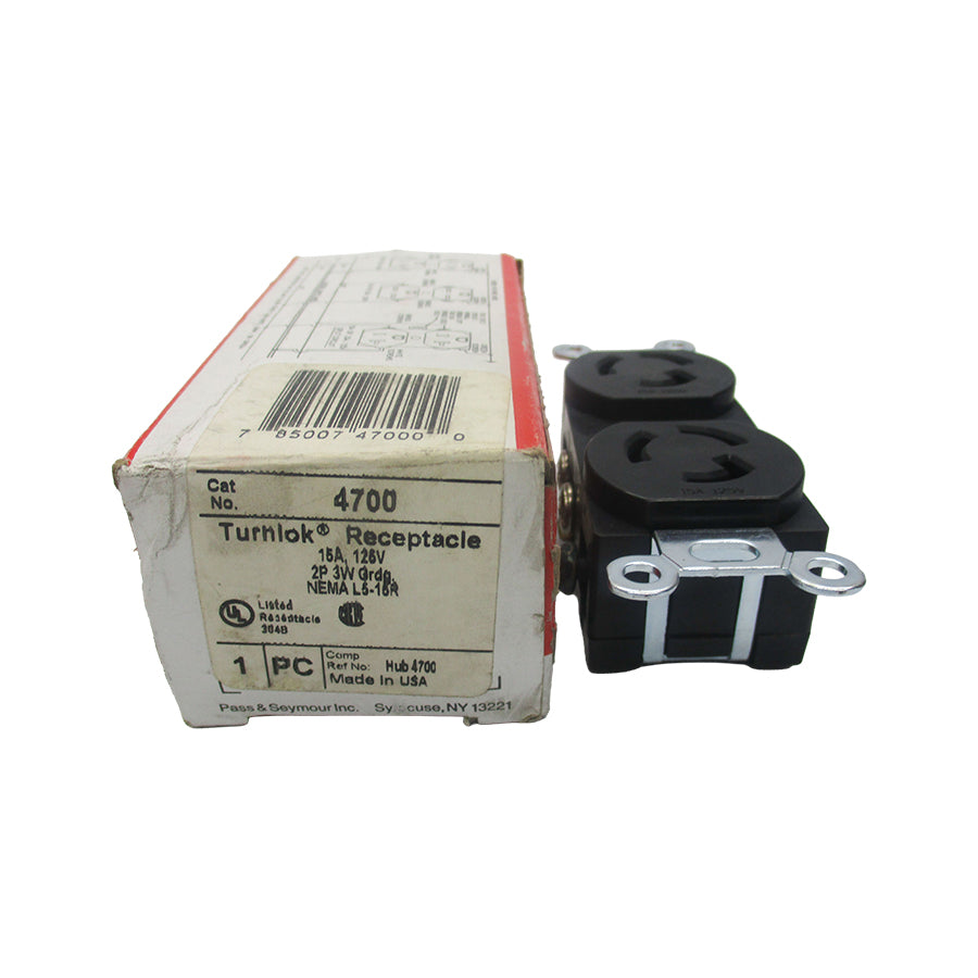 PASS&SEYMOUR 4700 125V 15A NSMP