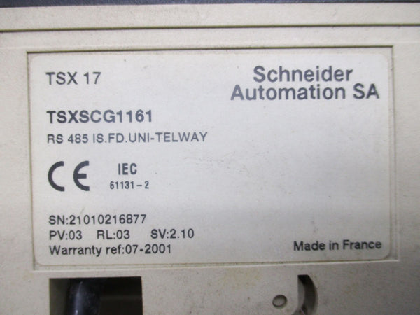 SCHNEIDER AUTOMATION TSXSCG1161 UNMP