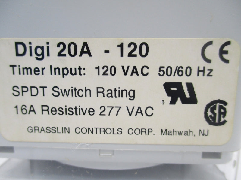 GRASSLIN DIGI20A-120 120VAC NSMP