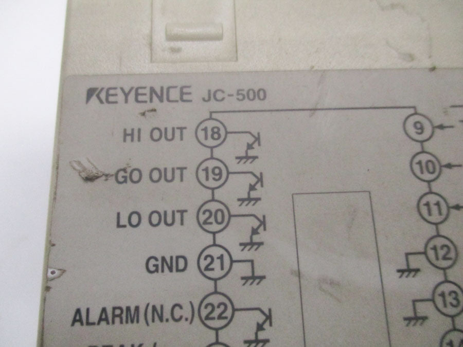 KEYENCE JC-500 100-240VAC UNMP