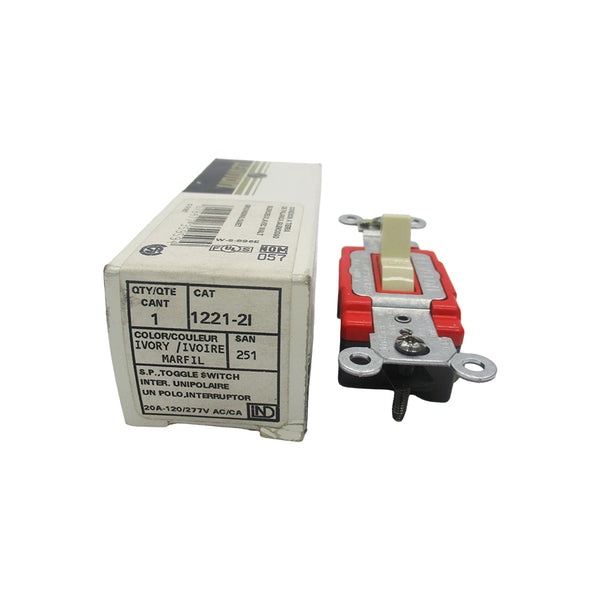 LEVITON 1221-21 120/277VAC 20A NSMP