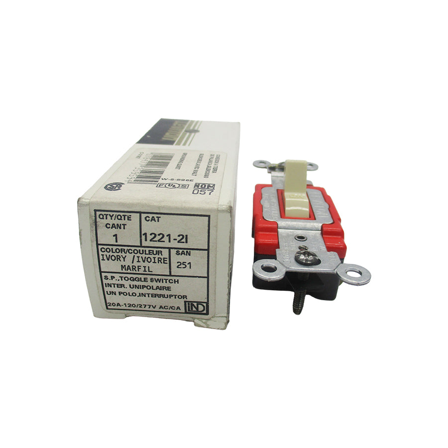 LEVITON 1221-21 120/277VAC 20A NSMP