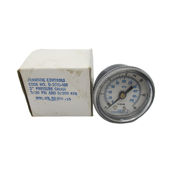 JOHNSON CONTORLS G-2010-101 0-30PSI 2" NSMP