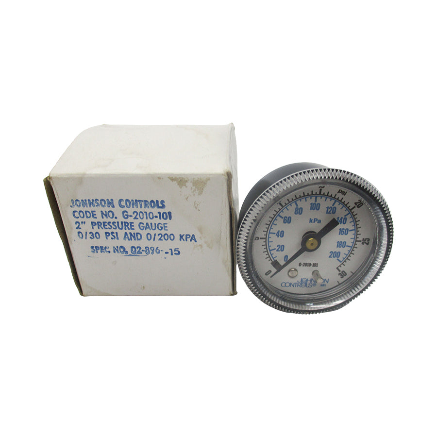 JOHNSON CONTORLS G-2010-101 0-30PSI 2" NSMP