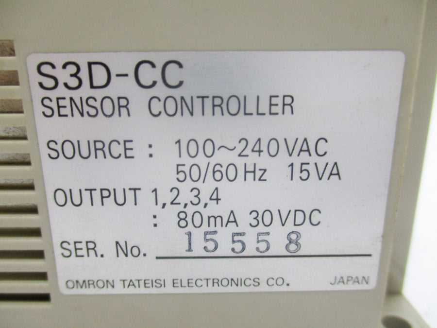 OMRON S3D-CC 100-240VAC UNMP