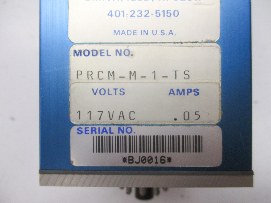 FROST CONTROLS PRCM-M-1-TS 117VAC .05A UNMP