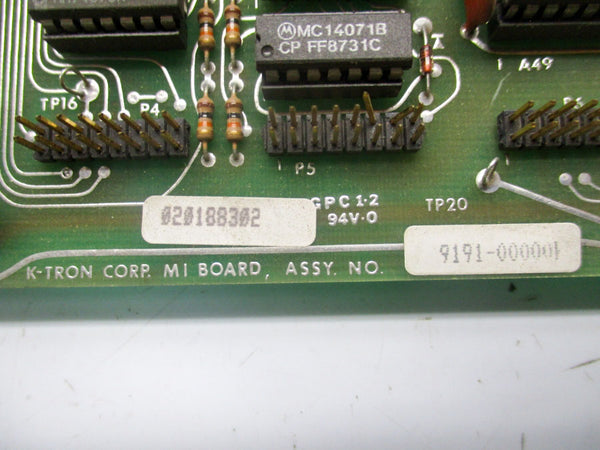 K-TRON 9191-00001 UNMP