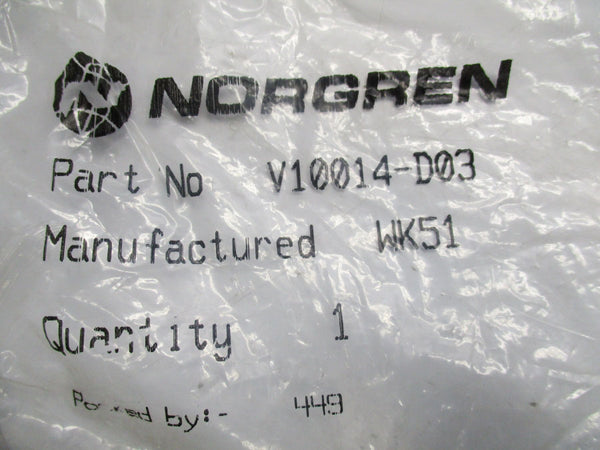 NORGREN V10014-D03 24V NSNP
