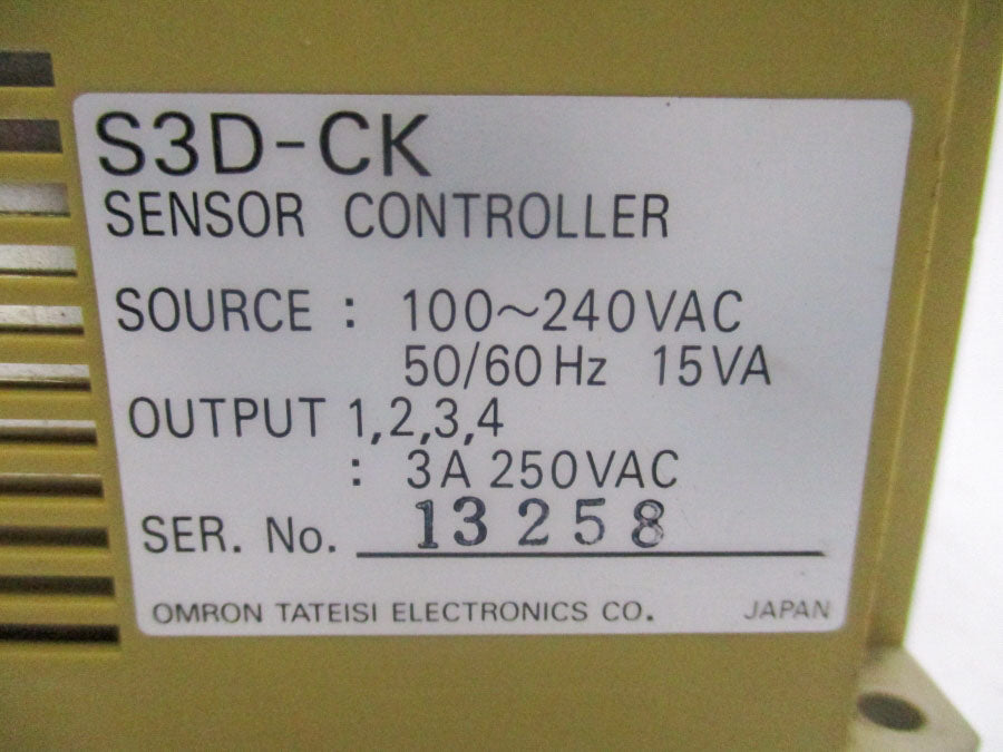 OMRON S3D-CK 100-240VAC 3A UNMP
