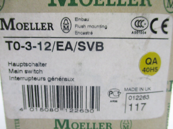 KLOCKNER MOELLER T0-3-12/EA/SVB NSMP