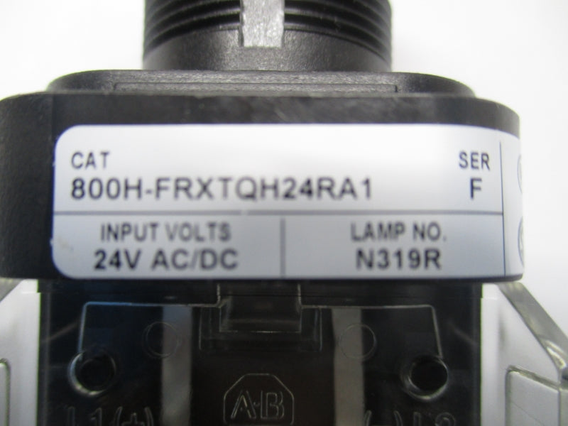 ALLEN BRADLEY 800H-FRXTQH24RA1 24V SER.F (WH) NSMP