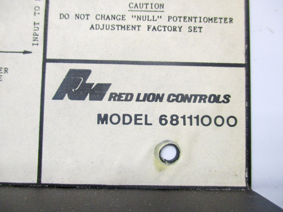 RED LION CONTROLLS 68111000 115/230VAC NSNP