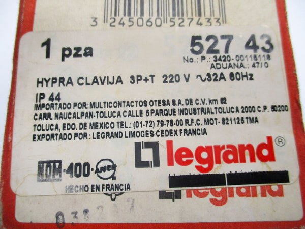 LEGRAND 52743 200/240V 32A NSMP